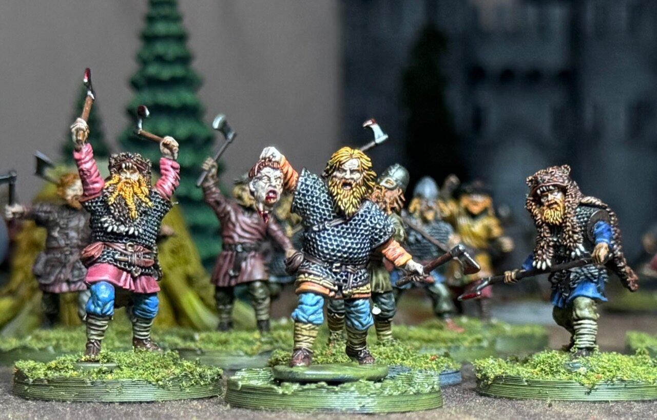 Oaths and Banners veteran fighters in chainmail