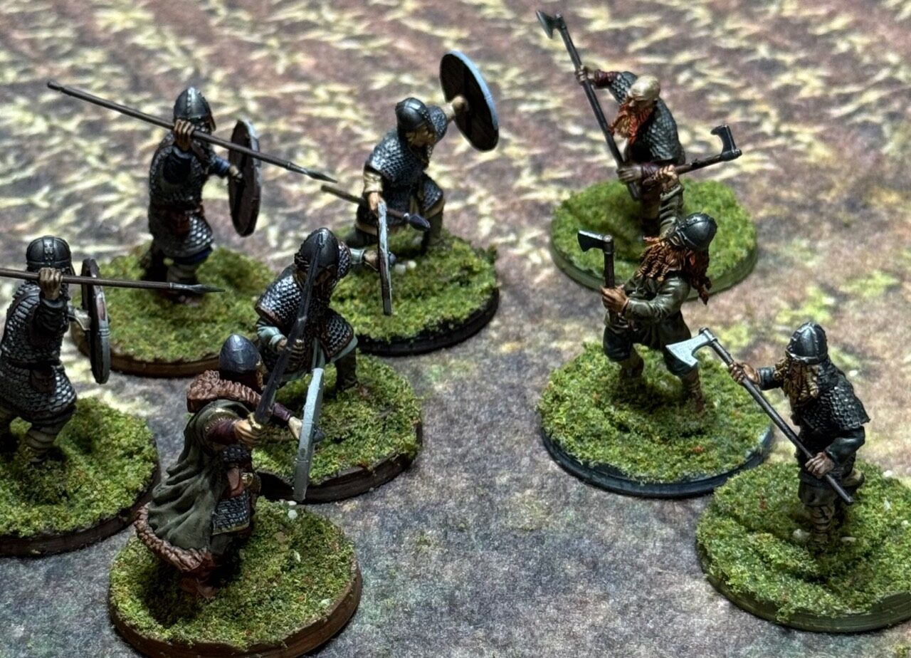 Oaths and Banners overhead shieldwall skirmish